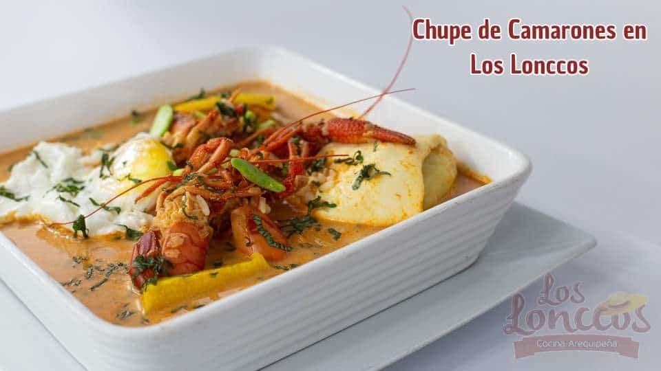 chupe de camarones de Camana chupe de camarones